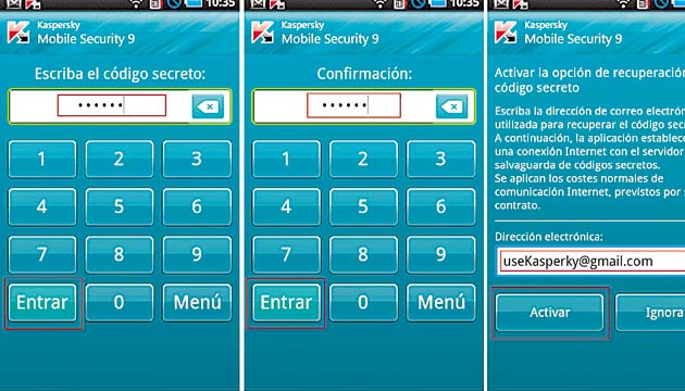 Kaspersky Mobile Security. Kaspersky Mobile Security es una prodigiosa ‘suite’ de seguridad gratuita. Algunas de sus funciones solo están disponibles en la versión de pago. El aspecto, como siempre, es magnífico. Cuenta con antivirus en la nube, contra robo, filtro de llamadas, etc.