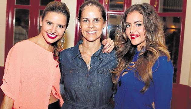 3. Carolina Iglesias, Ana Pérez y Virginia Vallarino.