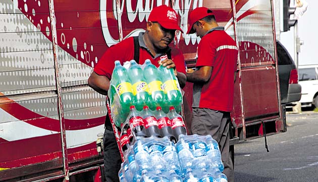 Coca Cola es una de las empresas mexicanas en Panamá.(Víctor Arosemena.)