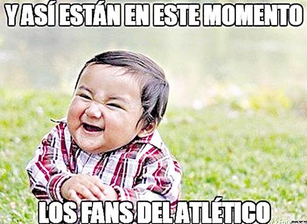 Favorecidos. El gran ganador tras el clásico español fue el Atlético Madrid, que terminó como el nuevo líder de la Liga española. El equipo “colchonero” sigue sorprendiendo.
