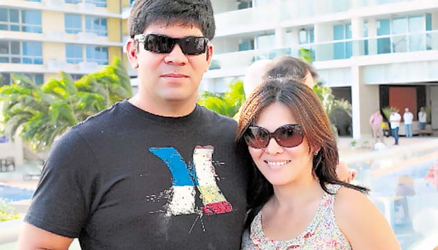 9. Donald Arce y Dayana Méndez