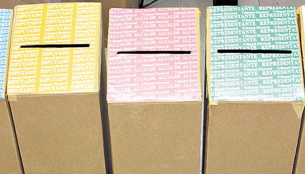 El material electoral comenzará a ser distribuido a los centros de votación en esta semana.(Archivo)
