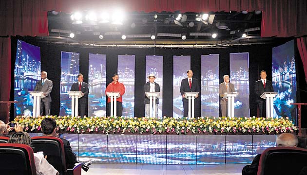 Cinco procesos electorales ha tenido Panamá desde 1990, y este es el primero con siete candidatos a la presidencia.(Archivo)