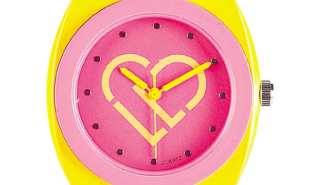 Aéropostale. Sigue la tendencia con este reloj, muy “cute”. El efecto “color block” también va en la muñeca de cada fémina. Escoge los tonos que más te gusten.