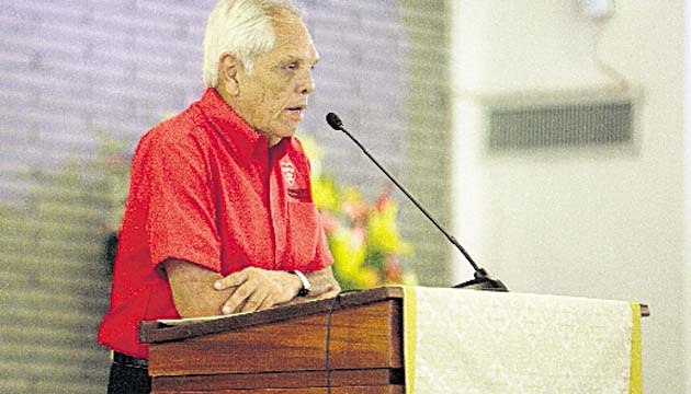 Willy Fernández recordó su gran amistad con “Cheo” en Nuestra Señora de Guadalupe.(Jorge Valdés)