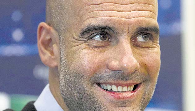 Guardiola nunca ha perdido como técnico en el Santiago Bernabéu.(AP)