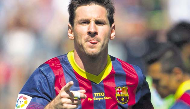 Lionel Messi es el máximo goleador del Barcelona, esta campaña.(EFE)