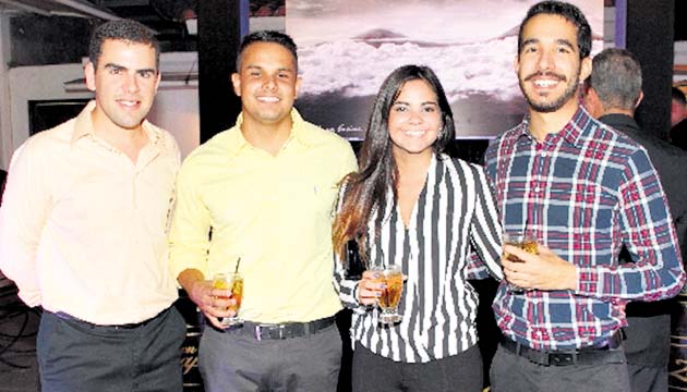 5. Emanuel Lyons Delvalle, Giuseppe Córdova, Domenica Guillén y Emmanuel Forero.
