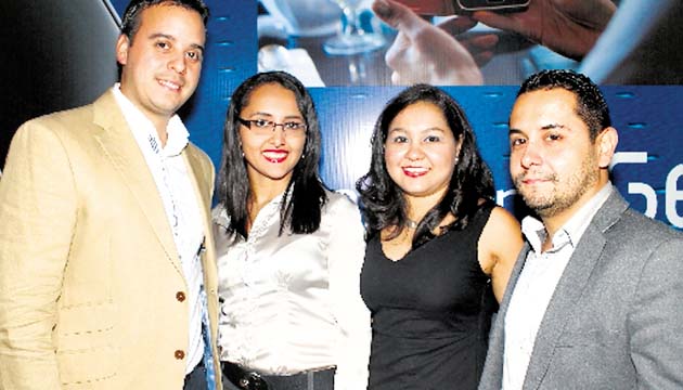 3. Carlos Castillo, Gioconda Baltodano, Gema Guardado y Jean Carlos Colepicolo.