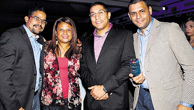 5. Eugenio Reyes, Lisbeth Saavedra, Dayhan Almillátegui y José Muñoz.