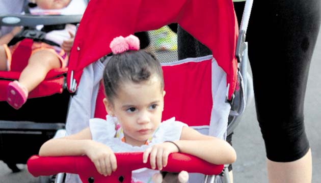 3. Los pequeños de la casa también participaron de la actividad.(Alberto Ortega)