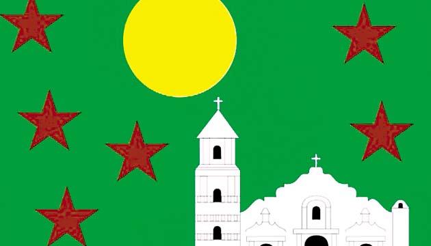 Bandera del distrito de Natá de los Caballeros