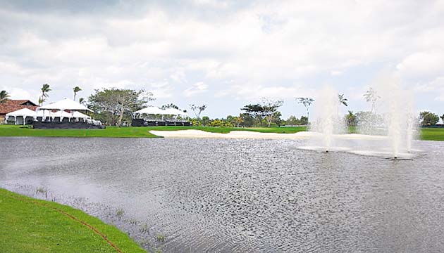 Escenario. Buenaventura Golf Club es uno de los campos más nuevos de país, pero también es uno de los más prestigiosos y exclusivos.(Anayansi Gamez)
