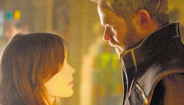 Ellen Page (Kitty Pryde) y S. Ashmore (Iceman)