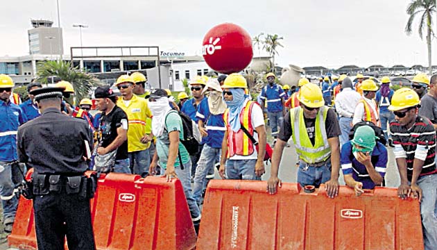 15 cierres: Obreros de la construcción