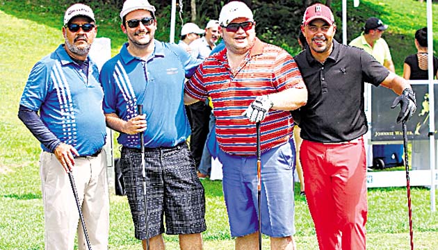4. De izq. a dcha: Ricardo Ransay, L. Atencio, Carlos Penna y José López.