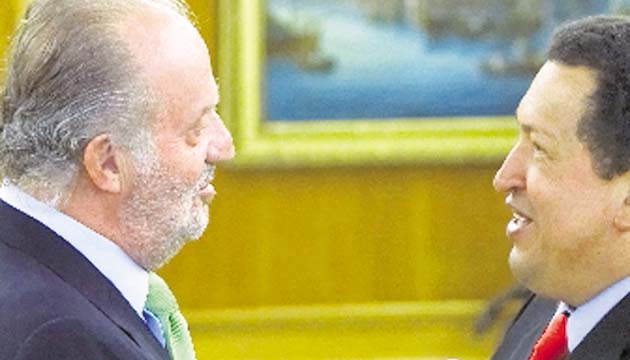 Disputa con Hugo Chávez. ¿Por qué no te callas?, Esta fue la frase que le soltó el rey Juan Carlos I al presidente Hugo Chávez durante la XVII Cumbre Iberoamericana de Jefes de Estado, realizada en Chile.