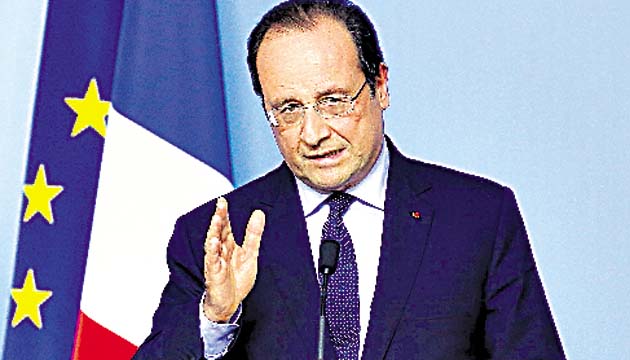 Hollande: Europa tiene el deber de defender la paz