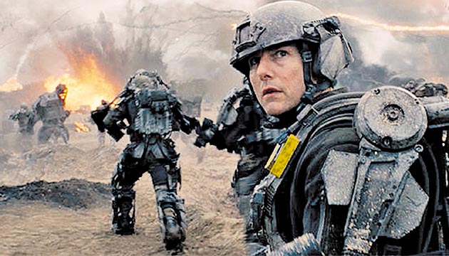 En un futuro no muy lejano, invade la Tierra una raza de extraterrestres invencibles. Al comandante William Cage le encargan una misión casi suicida.