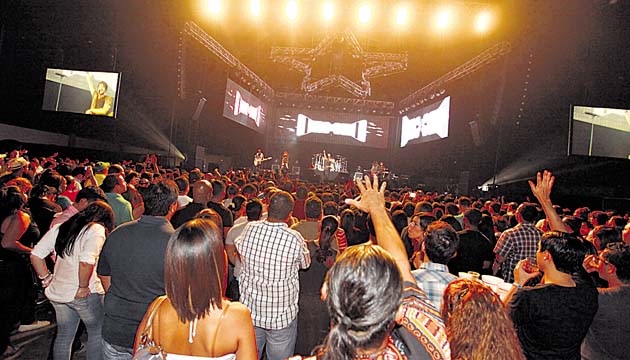 “Día Cero” fue una de las melodías que el público más disfrutó.