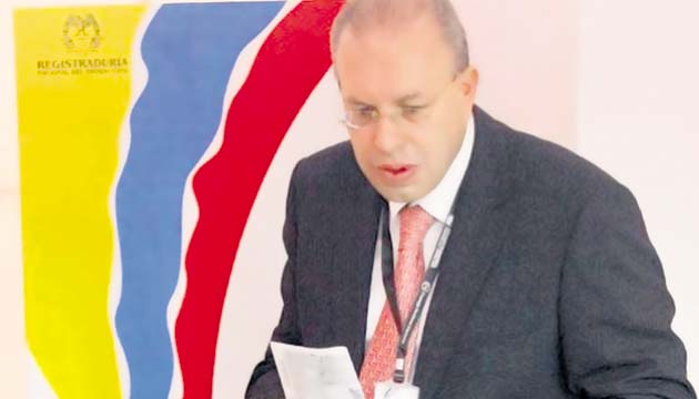 Autoridad electoral colombiana pide votar