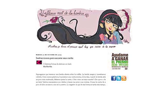 Se hace la mala, pero desde el fondo se le escapa una ternura agradable. Se hace llamar “Paula, la malvada” y su blog habla mal de los hombres. A veces. La mayoría de las publicaciones habla de situaciones típicas que las mujeres vivimos con los hombres.