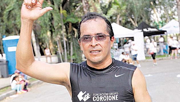 3. Omar Santana, ganador en la categoría masculina.(Anayansi Gamez)