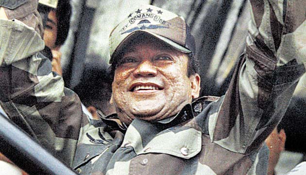Manuel Antonio Noriega estuvo al frente de las Fuerzas de Defensa entre 1983 y 1989.(Archivo )