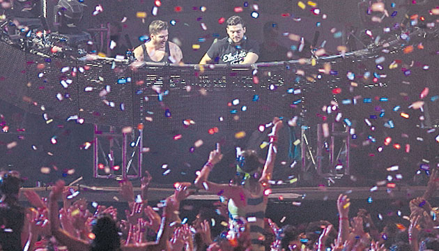 Adventure Club fue el único dúo que se presentó en el Figali.