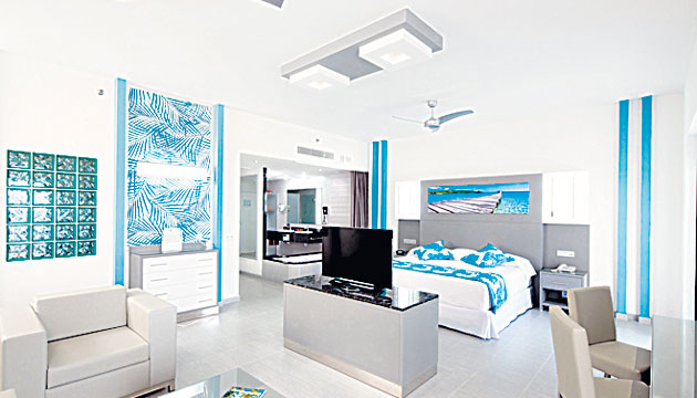 Habitaciones amplias y decoradas sobriamente.