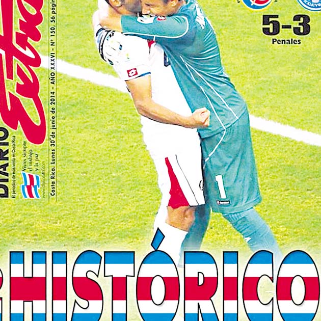 La actuación de Costa Rica llena de alegría a todos sus habitantes.