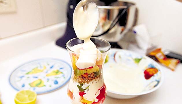 Un yogur normal contiene 8.7 gramos de grasa mientras que el “light” contiene 2.3 gramos de grasa aproximadamente. Además, al ser un producto de origen animal, contiene muy poco colesterol: 29 mg comparado con 33 mg, que contiene la leche.