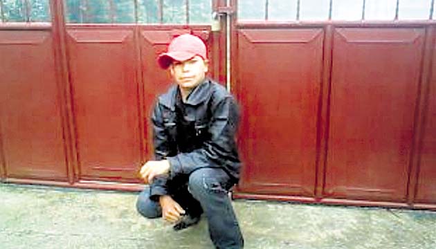 Gilberto Francisco Ramos Juárez, tenía 15 años cuando salió de casa.(AP)