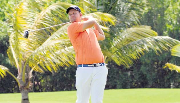 Anders Axelsson. El jugador aficionado terminó su recorrido por la cancha del Buenaventura Golf Club con un registro de 78 golpes que lo ayudaron a apoderarse del segundo premio neto de la categoría A.