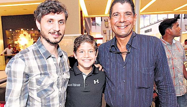 4. Luciano Ciampoli, Daniel Fábrega y Roderick Fábrega.