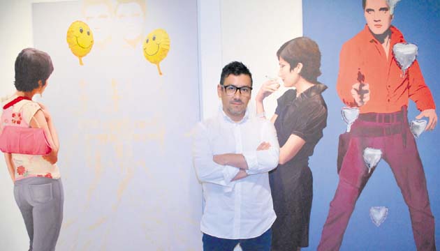 Artista plástico peruano Toto Fernández- Ampuero. (Marly Domínguez.)