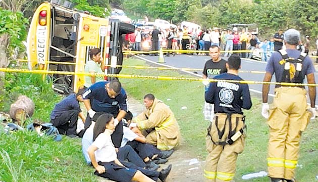 Heridos presentaban traumas, fracturas y golpes en extremidades.(Zenaida Vásquez )