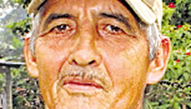 Erasmo Pinzón Morador de la región