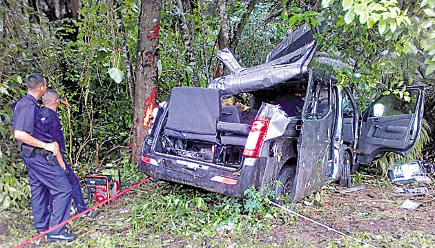 Los “piratas”, por el exceso de velocidad, se accidentan con frecuencia.(Edwin González)