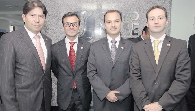 5. Jorge Buitrago, Carlos Velez, Carlos Andrés Bernal y Diego Aparicio.