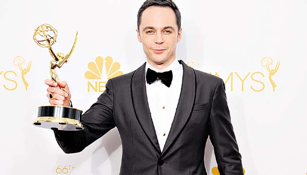 Jim Parson fue el mejor actor de comedia en ‘The big bang Theory’.(AP.)