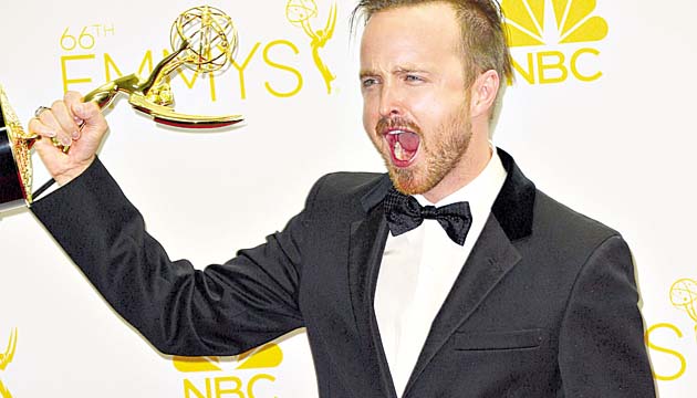 Aaron Paul ganó como mejor actor 'Breaking Bad’(EFE.)