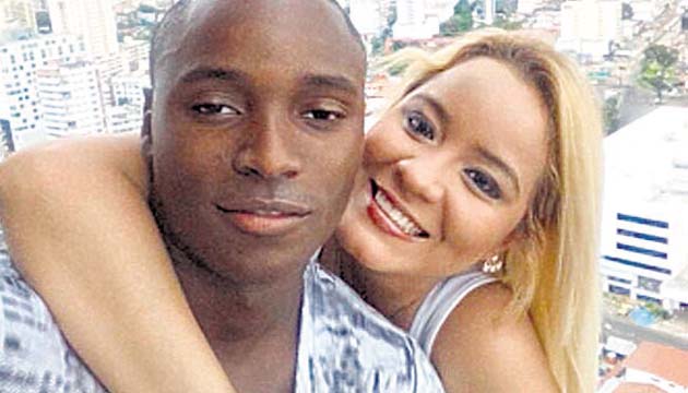 La novia del velocista celebró la victoria con un emotivo mensaje