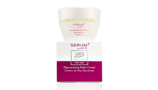 SERUM 7, de Boots, crema hidratante para la noche