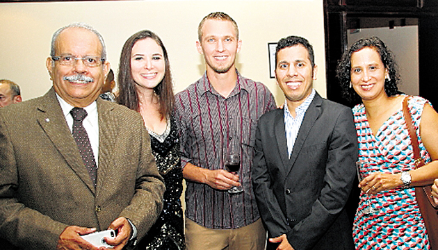 4. Enrique Pesantez, Úrsula Kiener, Fabián Obriz y Armando Rodríguez.