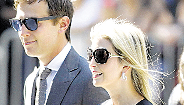 Ivanka Trump y Jared Kushner