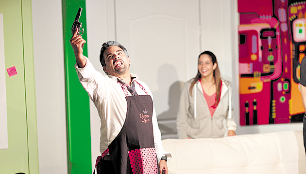 Arturo Montenegro (Jaime) y Meli Moreno (Berta).
