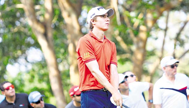 Carlos Ortiz se convirtió en el campeón más joven del Panamá Claro Championship, en marzo pasado.(Anayansi Gamez)