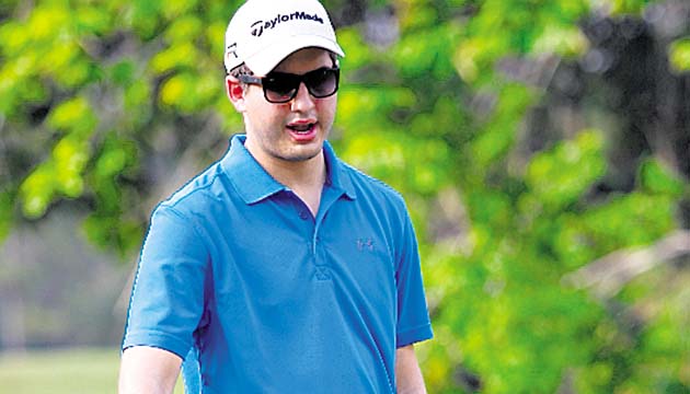 Lucas Cabarcos será el ‘caddie’ de Marcos durante esta semana.(Anayansi Gamez)