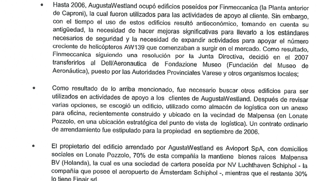Pruebas que pueden ser judicializadas. Dos cartas desvinculan al expresidente Ricardo Martinelli de supuestas irregularidades en los contratos pactados con las empresas Salini Impregilo y Finmeccanica.
